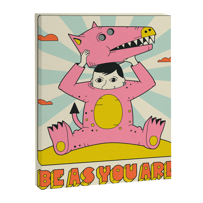 BE AS YOU ARE Canvas Print Gallery Image 1