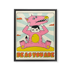 BE AS YOU ARE Framed Canvas Print Gallery Image 6
