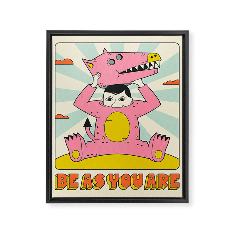 BE AS YOU ARE Framed Canvas Print Gallery Image 6