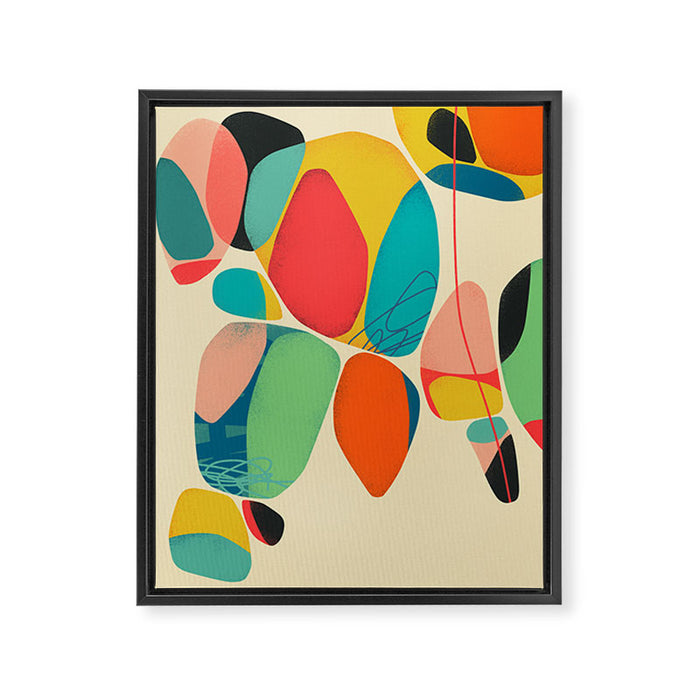 Bloom 1 Framed Canvas Print Gallery Image 1