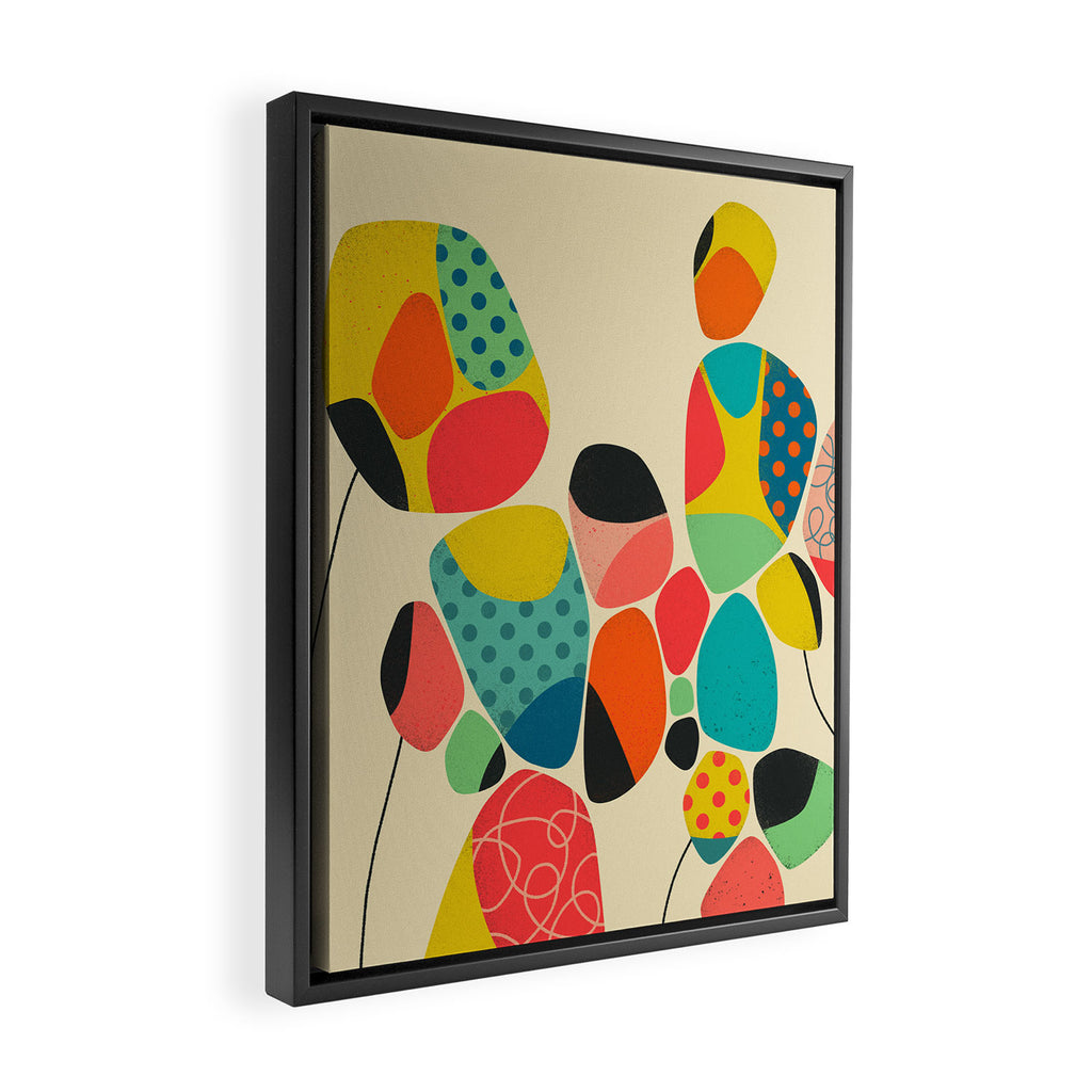 Bloom 3 Framed Canvas Print Gallery Image 2