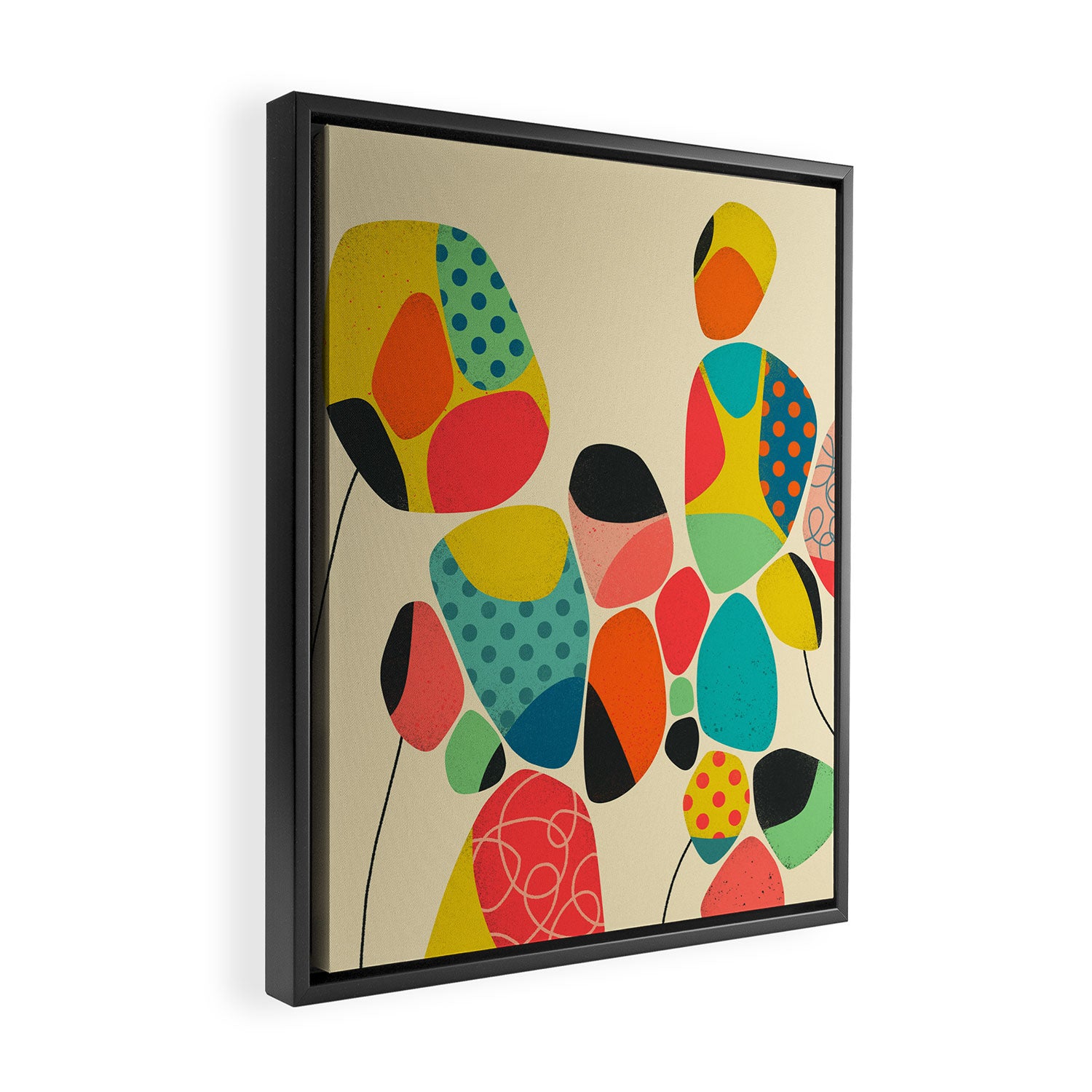 Bloom 3 Framed Canvas Print Gallery Image 2