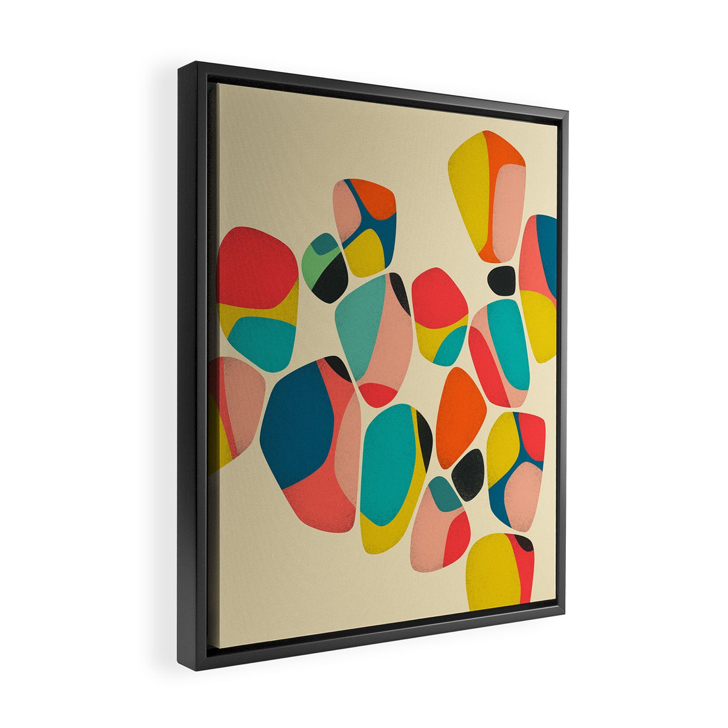 Bloom 5 Framed Canvas Print Gallery Image 2