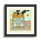BOOKSTORE Framed Art Print Gallery Image 1