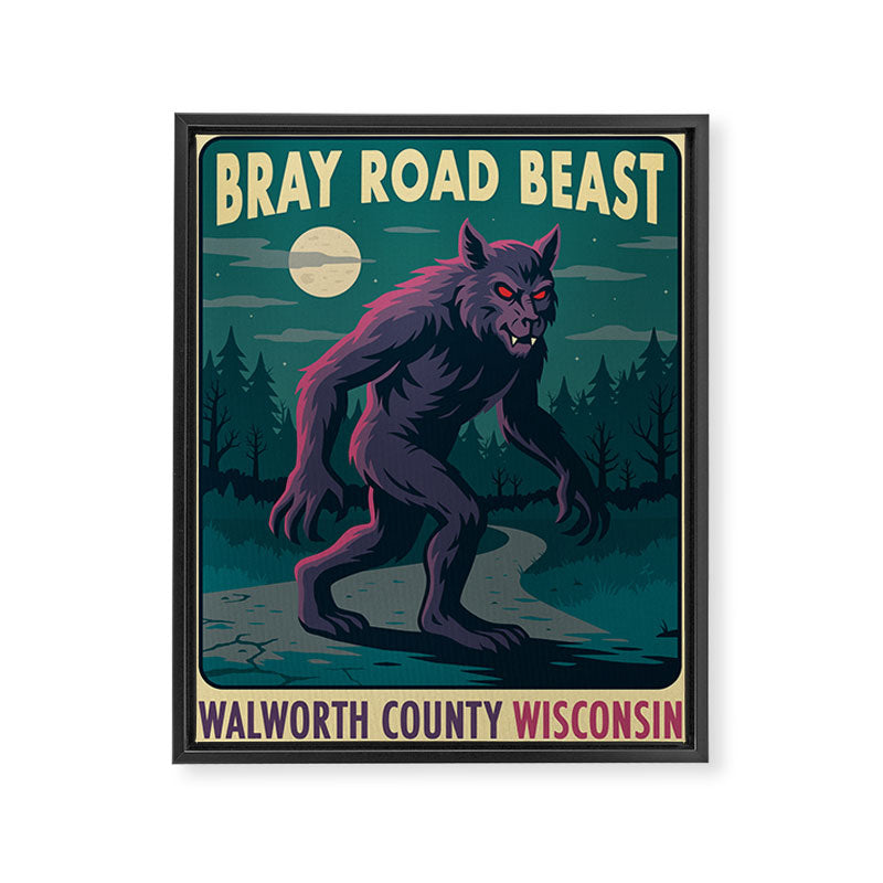 Bray Road Beast  Framed Canvas Print Gallery Image 6