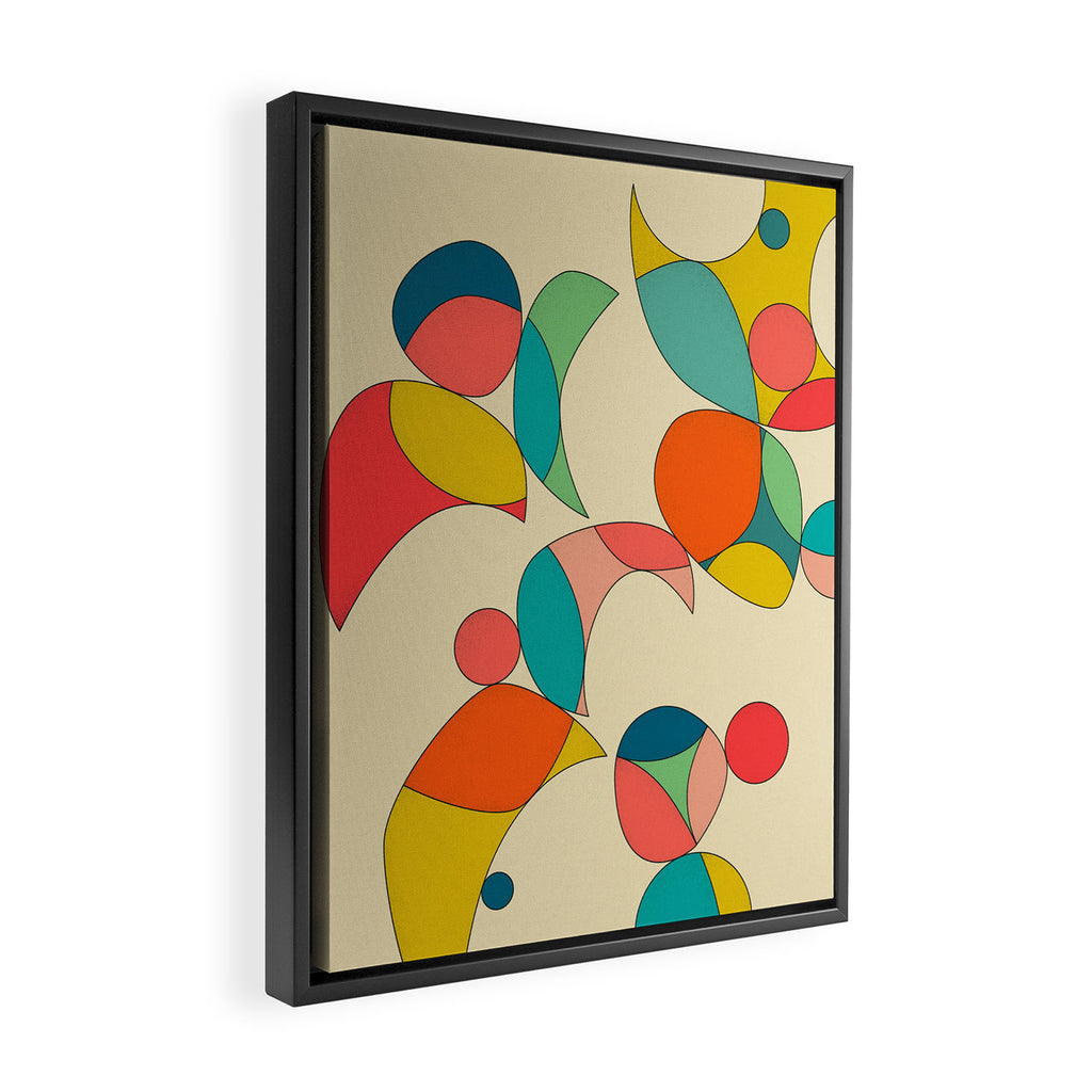 Carnival 2 Framed Canvas Print Gallery Image 2