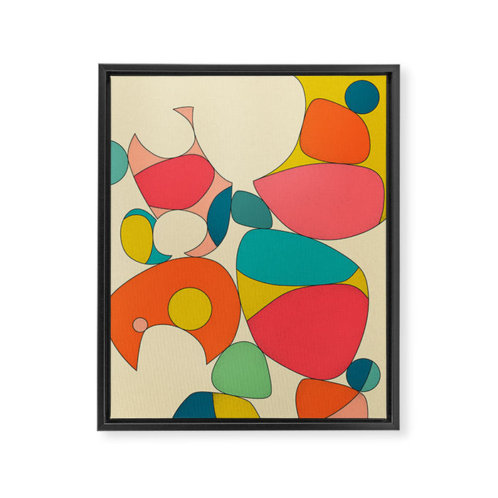 Carnival Framed Canvas Print Gallery Image 1