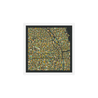 CHICAGO MAP Art Print Gallery Image 1