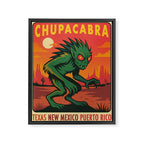 Chupacabra Framed Canvas Print Gallery Image 6