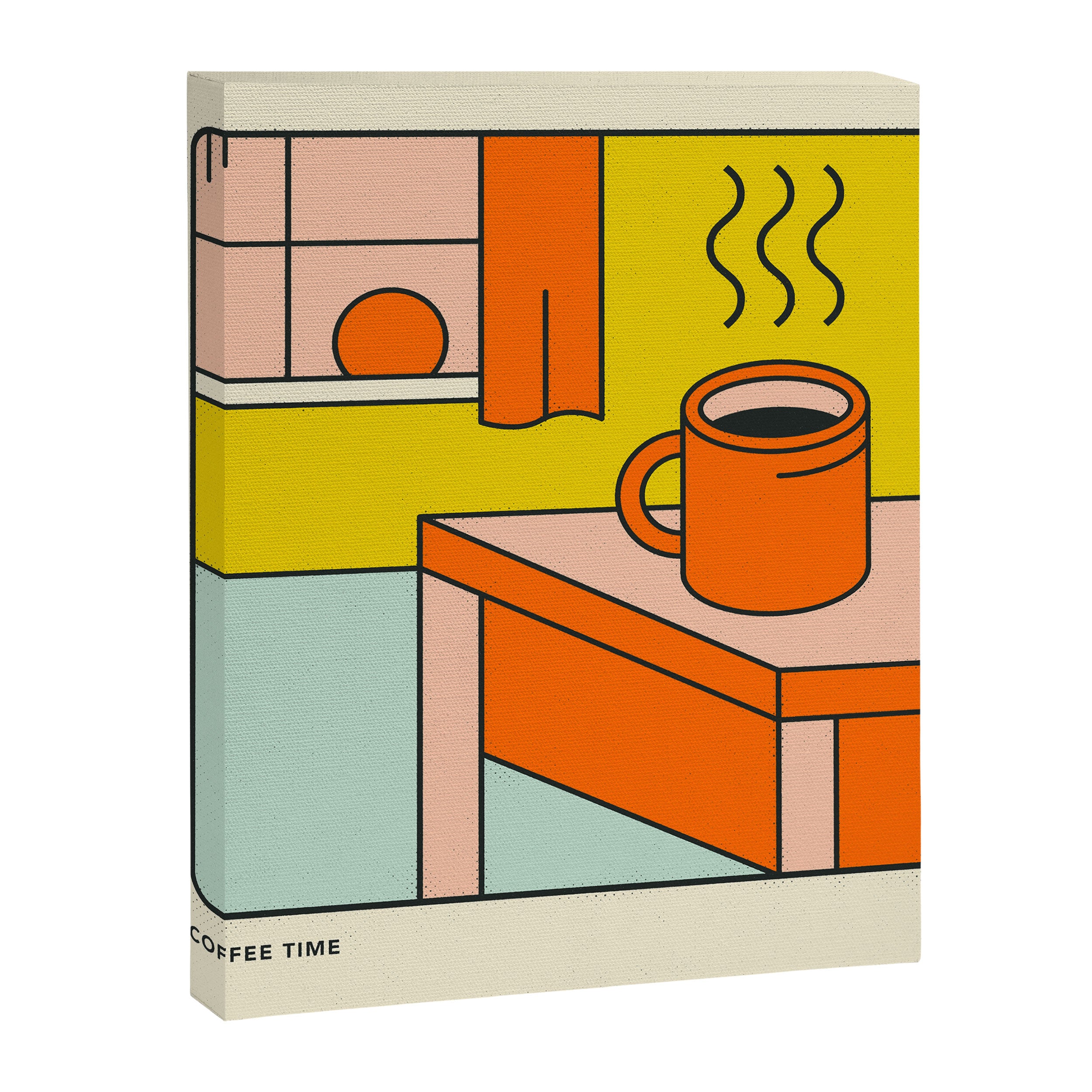 COFFEE TIME Canvas Print Gallery Image 6