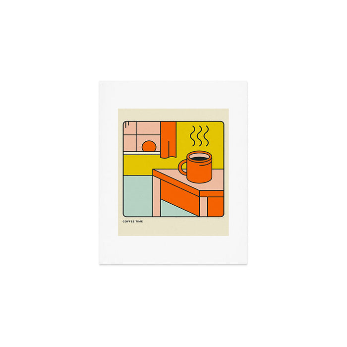 COFFEE TIME Art Print Gallery Image 1