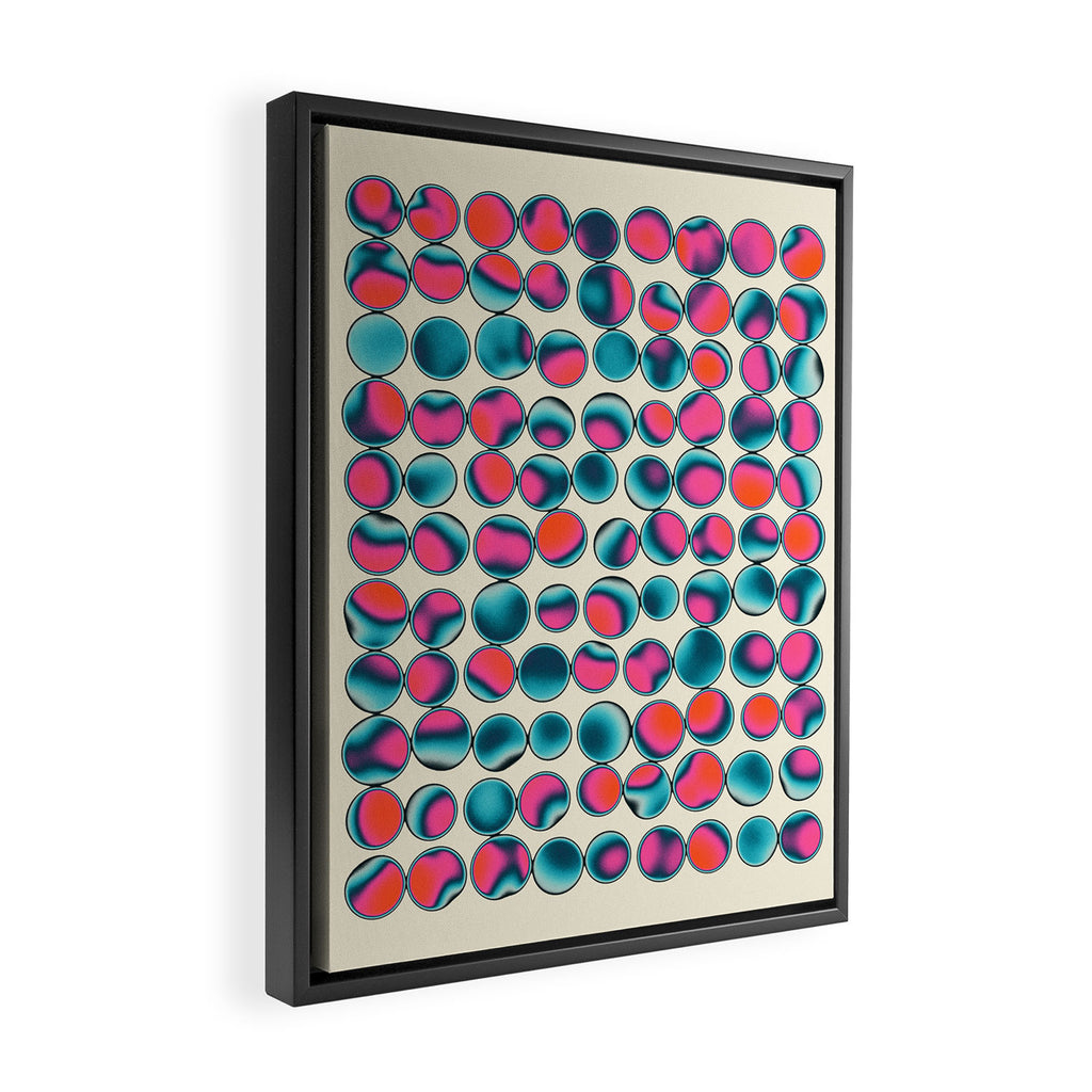 COLOR BURN 1 Framed Canvas Print Gallery Image 2