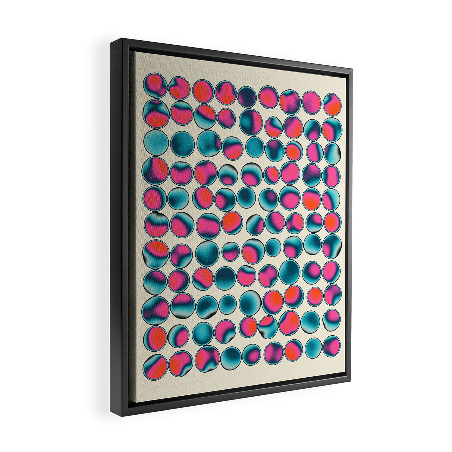 COLOR BURN 1 Framed Canvas Print Gallery Image 2