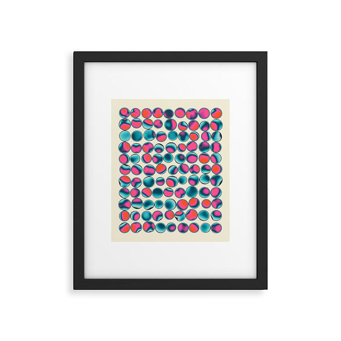 COLOR BURN 1 Framed Art Print Gallery Image 1