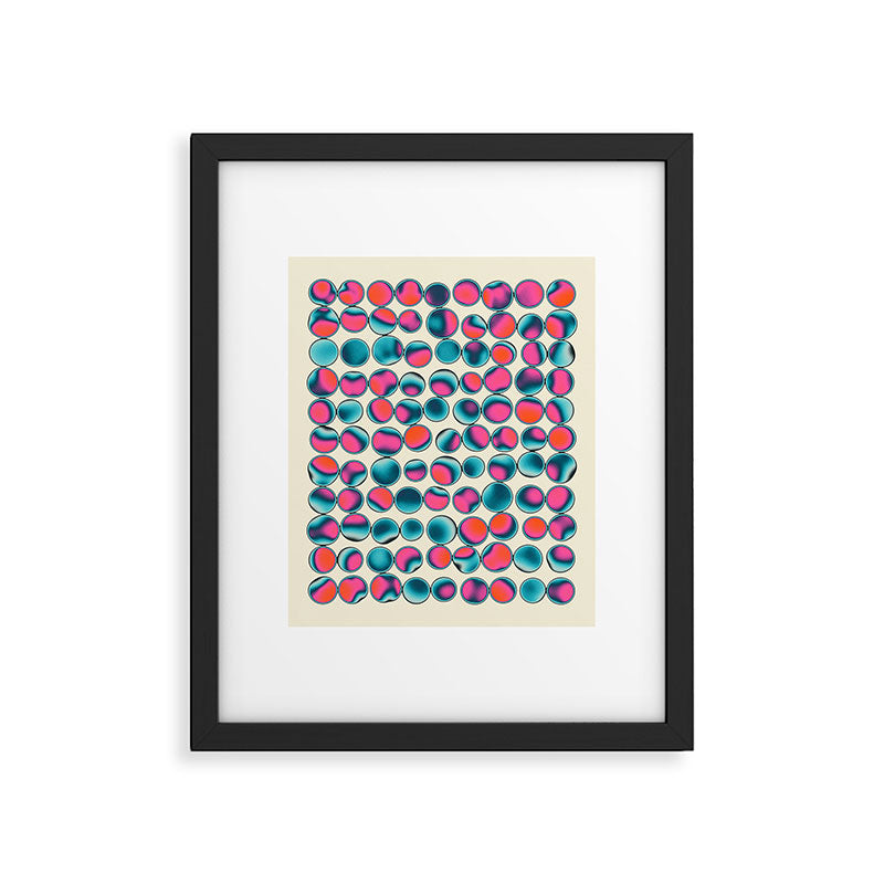 COLOR BURN 1 Framed Art Print Gallery Image 5