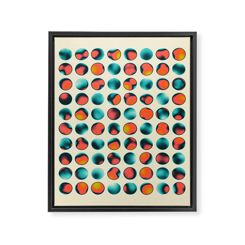COLOR BURN 11 Framed Canvas Print Gallery Image 6