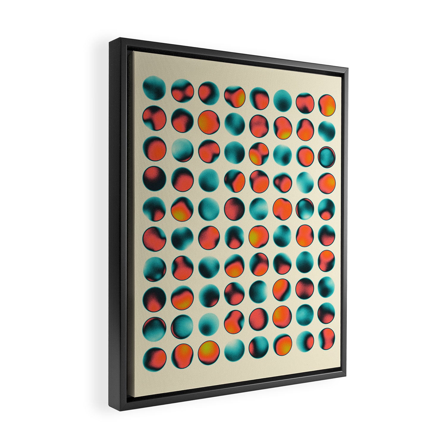 COLOR BURN 11 Framed Canvas Print Gallery Image 2