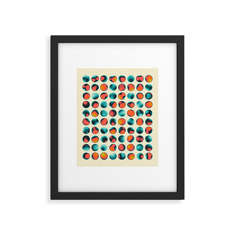 COLOR BURN 11 Framed Art Print Gallery Image 5