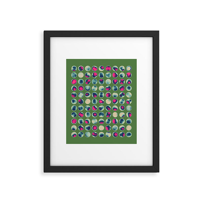 COLOR BURN 14 Framed Art Print Gallery Image 5