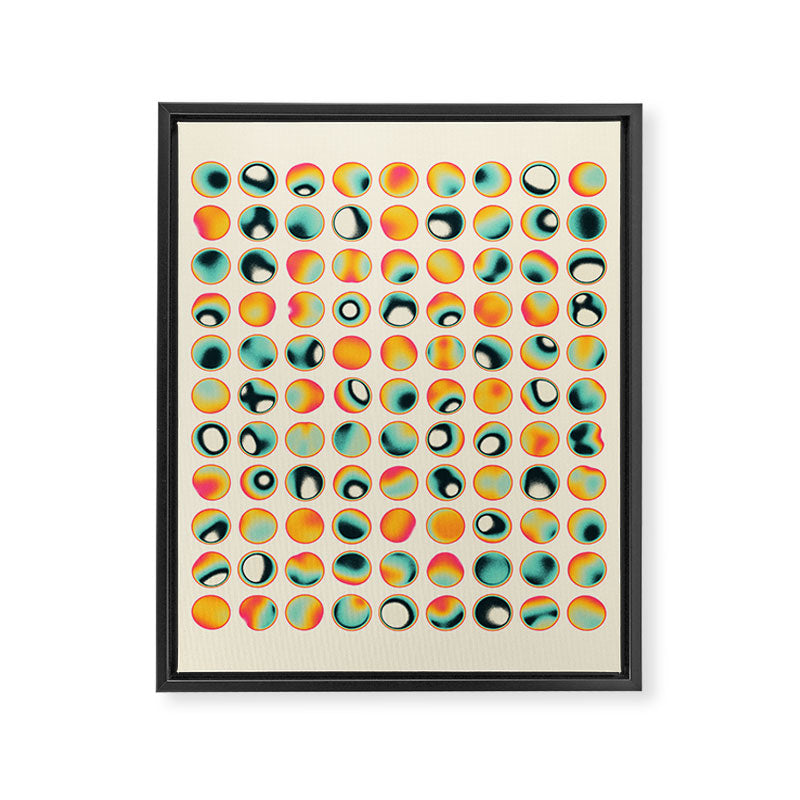 COLOR BURN 15 Framed Canvas Print Gallery Image 6