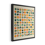 COLOR BURN 15 Framed Canvas Print Gallery Image 2