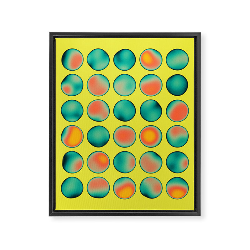 Color Burn 20 Framed Canvas Print Gallery Image 6
