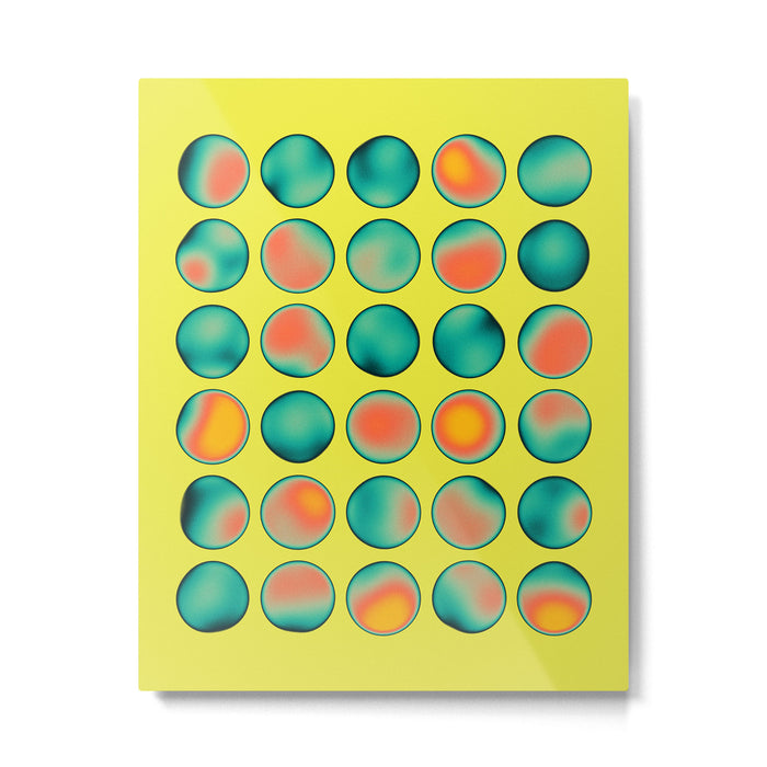 Color Burn 20 Metal Print Gallery Image 1