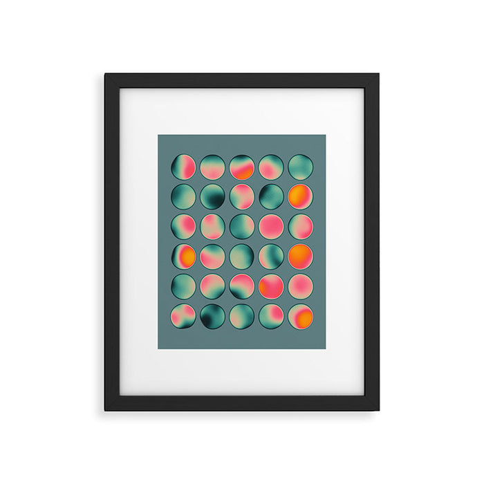 Color Burn 21 Framed Art Print Gallery Image 1