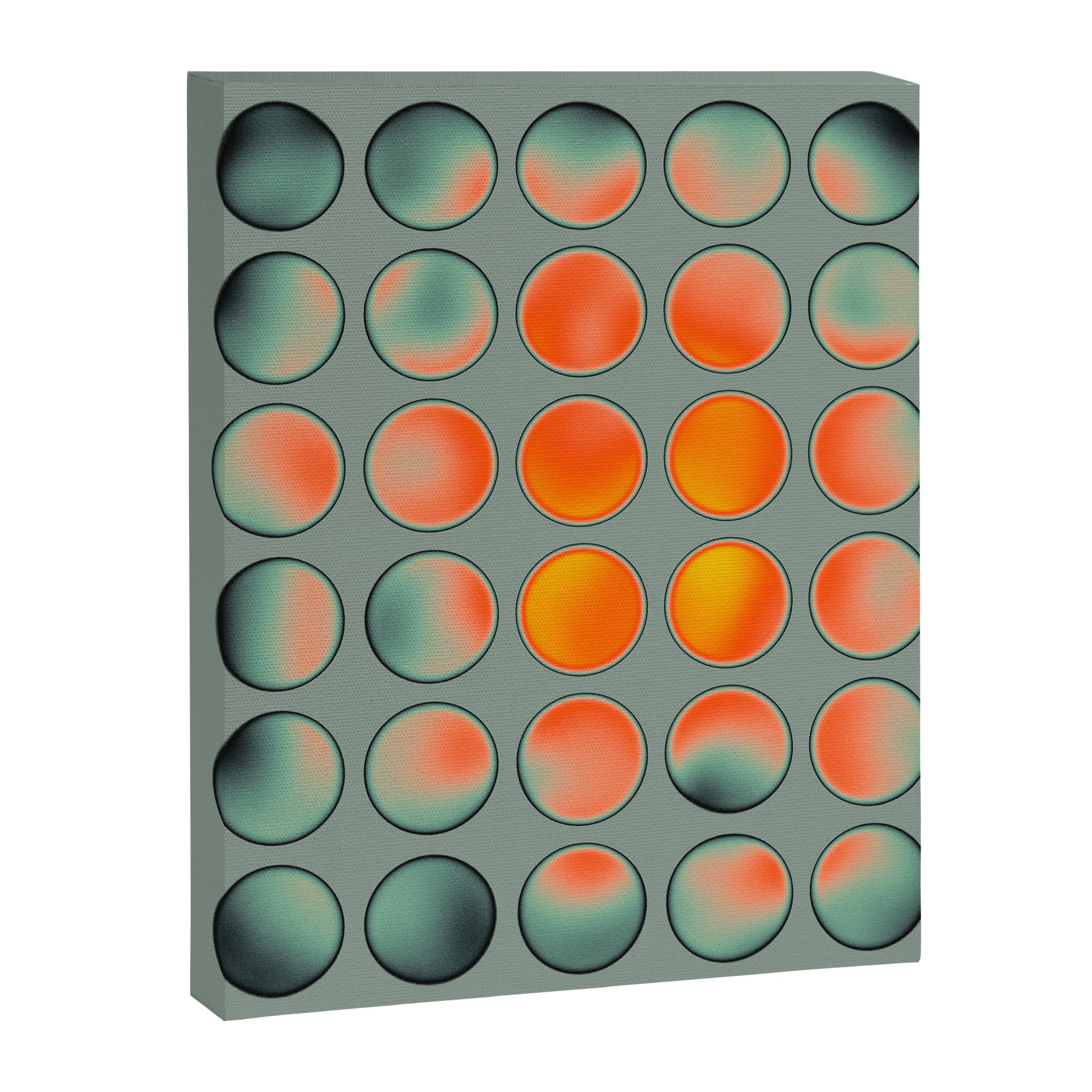 Color Burn 23 Canvas Print Gallery Image 6