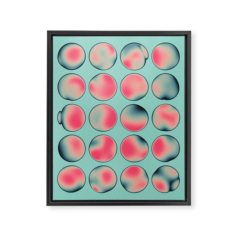 Color Burn 24 Framed Canvas Print Gallery Image 6