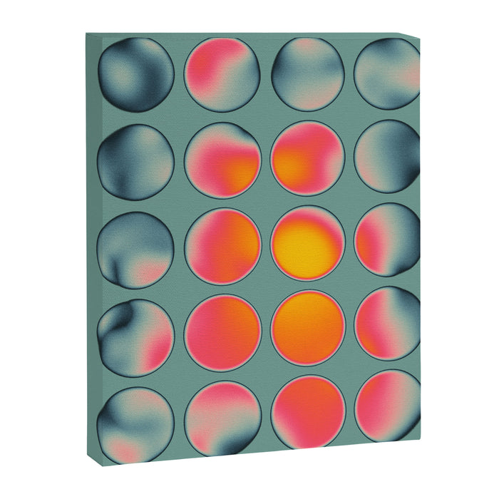 COLOR BURN 25 Canvas Print Gallery Image 1