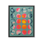 COLOR BURN 25 Framed Canvas Print Gallery Image 6