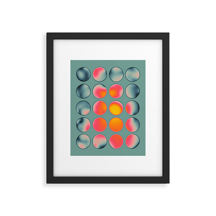 COLOR BURN 25 Framed Art Print Gallery Image 1