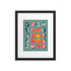 COLOR BURN 25 Framed Art Print Gallery Image 5