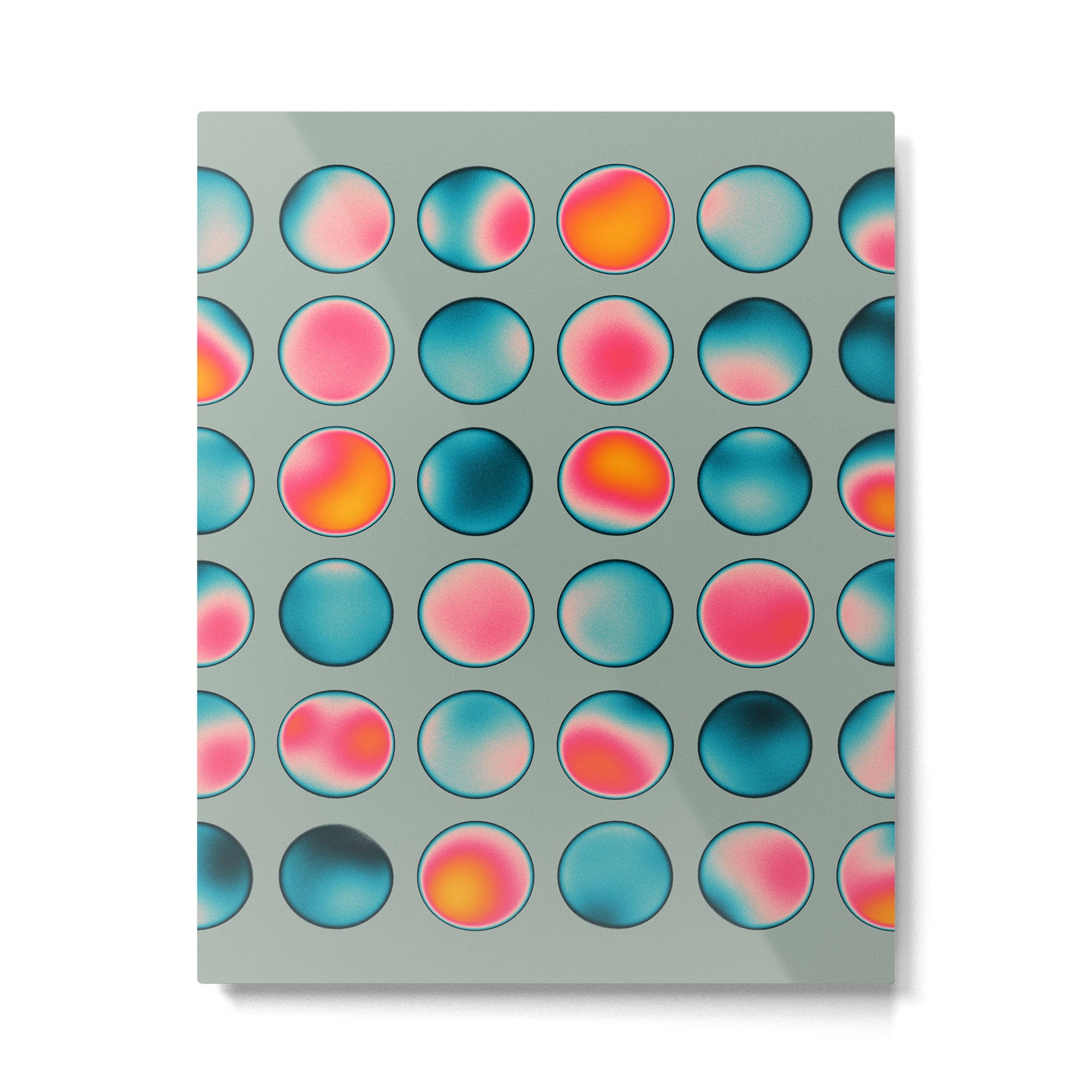 Color Burn 32 Metal Print Gallery Image 6