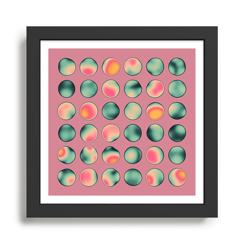 Color Burn 33 Framed Art Print Gallery Image 1