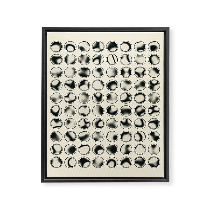 COLOR BURN 4 Framed Canvas Print Gallery Image 1