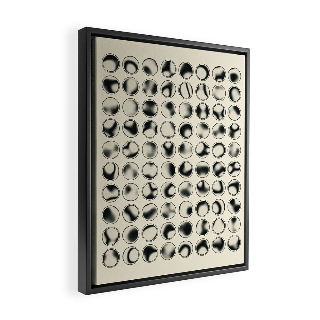 COLOR BURN 4 Framed Canvas Print Gallery Image 2