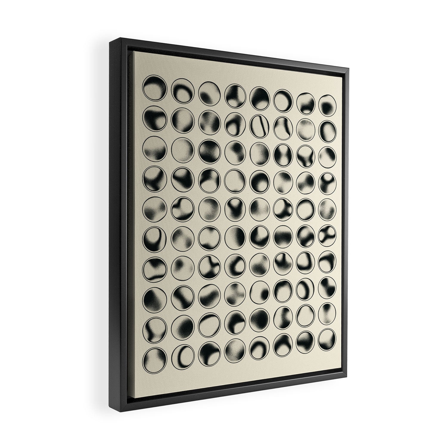 COLOR BURN 4 Framed Canvas Print Gallery Image 2