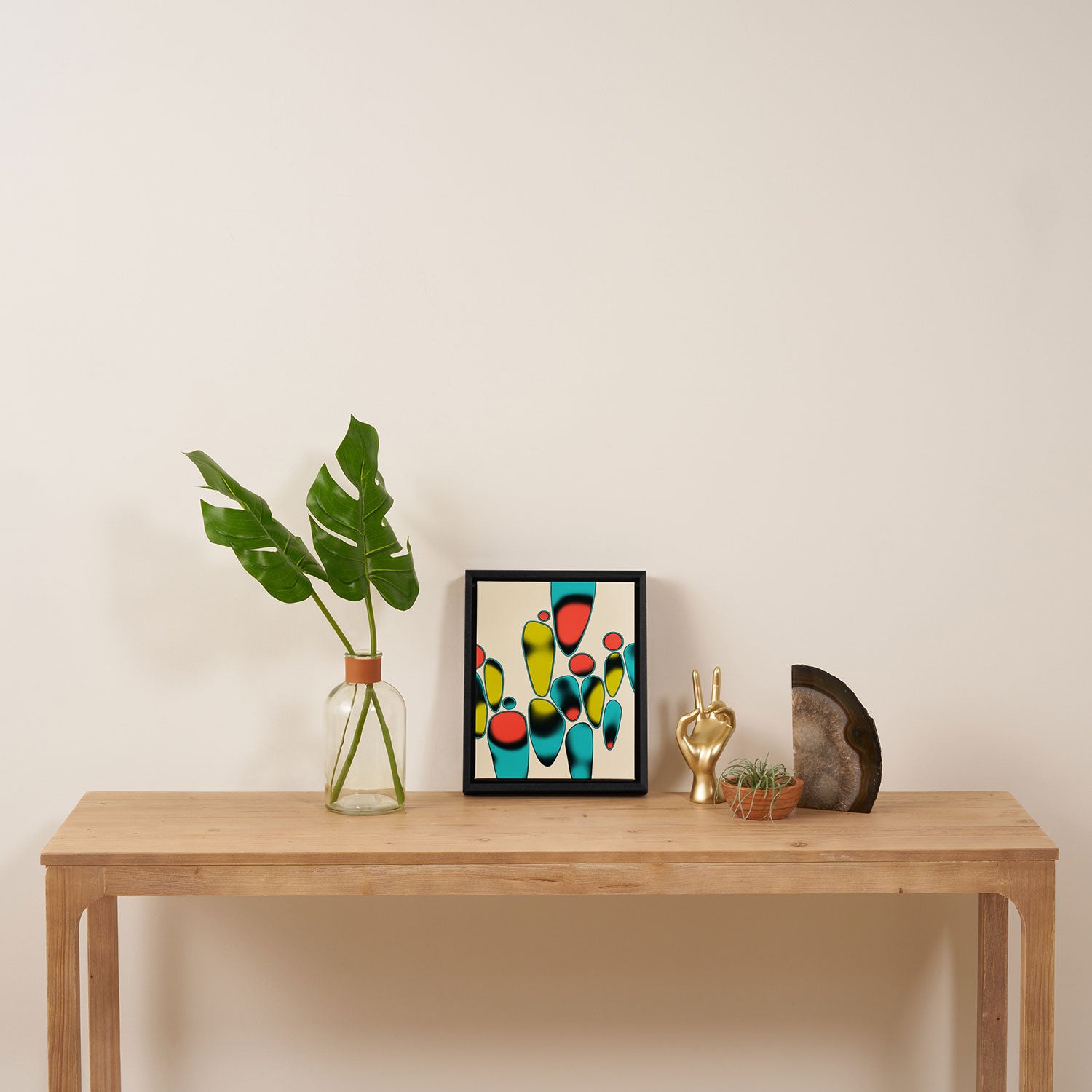 COSMIC JAZZ 3 Framed Canvas Print Gallery Image 4