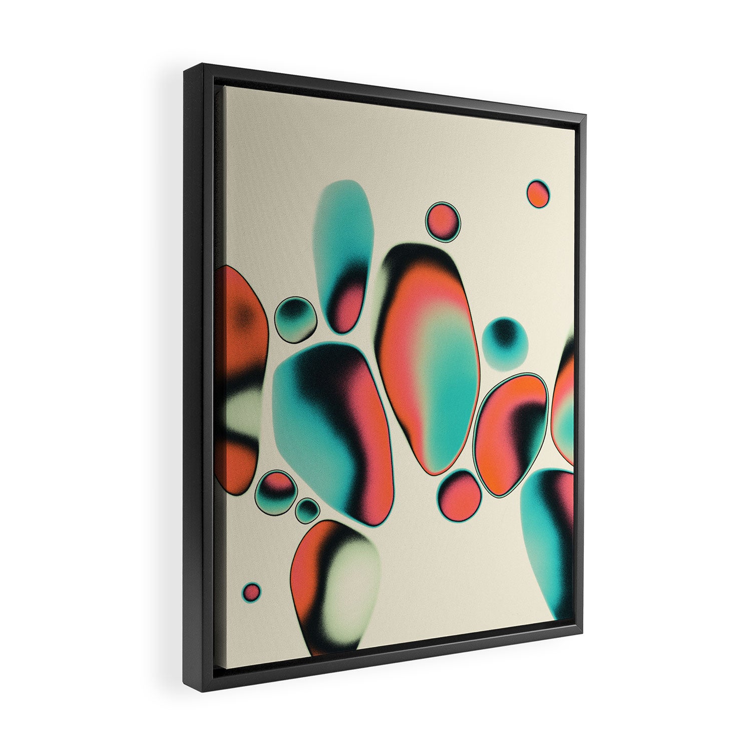 COSMIC JAZZ 4 Framed Canvas Print Gallery Image 2
