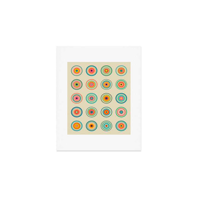 CYBER BLUES Art Print Gallery Image 1