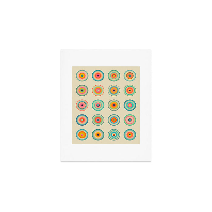 CYBER BLUES Art Print Gallery Image 1