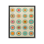 CYBER BLUES Framed Canvas Print Gallery Image 6