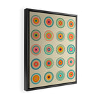 CYBER BLUES Framed Canvas Print Gallery Image 2
