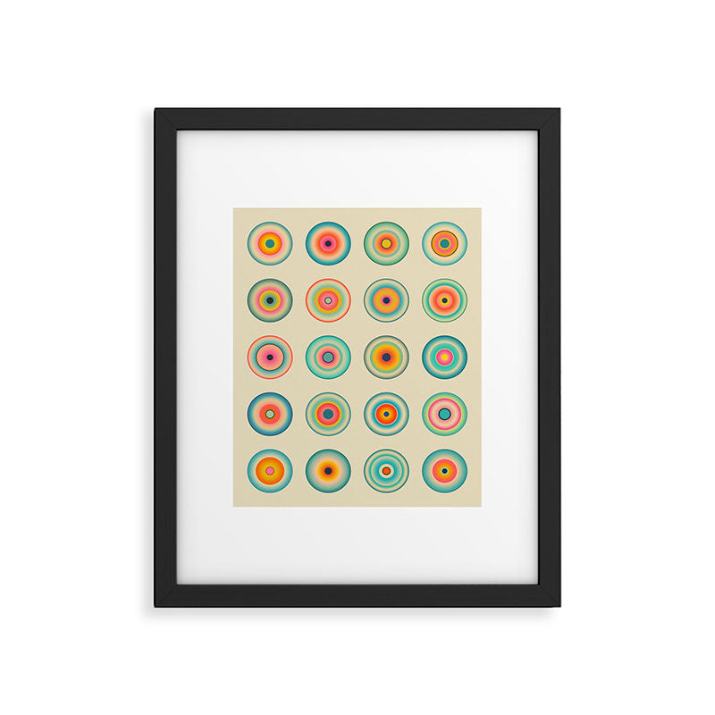 CYBER BLUES Framed Art Print Gallery Image 5
