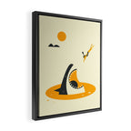 DEEP DIVE Framed Canvas Print Gallery Image 2