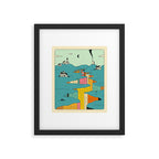DENIZENS 4 Framed Art Print Gallery Image 5