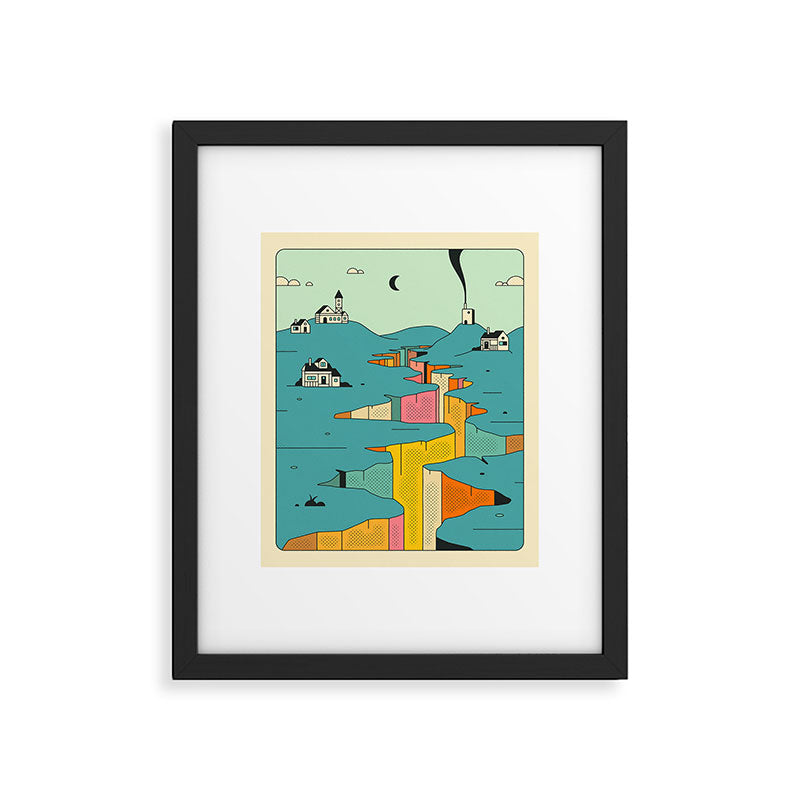 DENIZENS 4 Framed Art Print Gallery Image 5