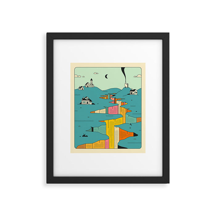 DENIZENS 4 Framed Art Print Gallery Image 1